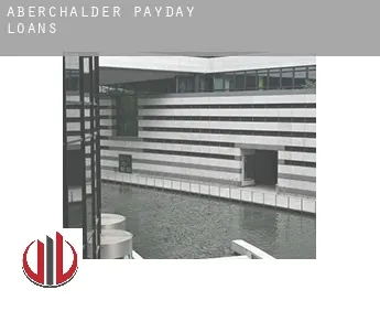 Aberchalder  payday loans