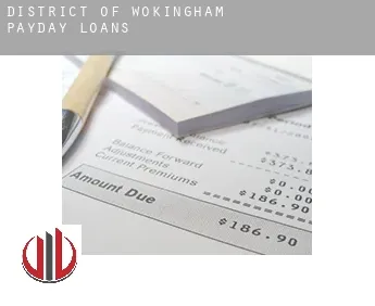 District of Wokingham  payday loans