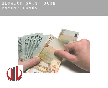 Berwick Saint John  payday loans