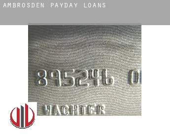 Ambrosden  payday loans