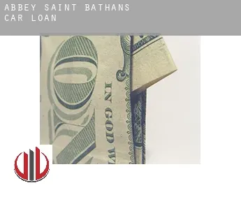 Abbey Saint Bathans  car loan