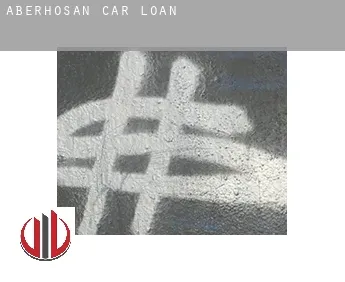 Aberhosan  car loan