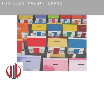 Foxholes  payday loans