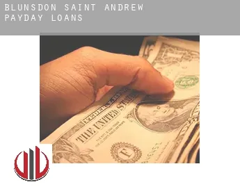 Blunsdon Saint Andrew  payday loans