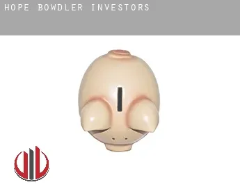 Hope Bowdler  investors