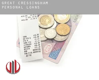 Great Cressingham personal loans