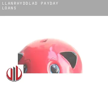 Llanrhyddlad  payday loans