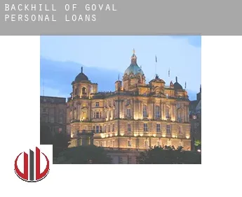 Backhill of Goval  personal loans