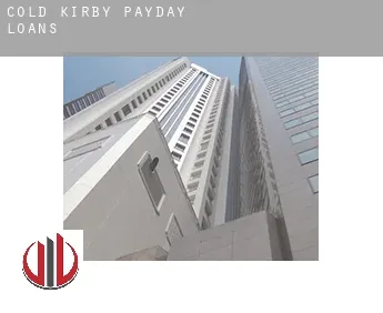 Cold Kirby  payday loans