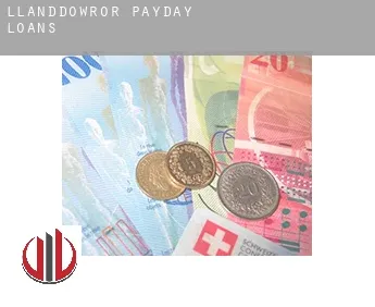 Llanddowror payday loans