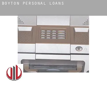 Boyton  personal loans