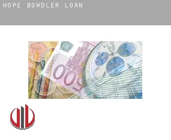 Hope Bowdler  loan