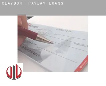 Claydon  payday loans