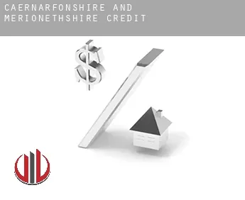 Caernarfonshire and Merionethshire  credit